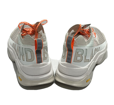 Brandblack Kite Racer Sneaker White Vibram Sole Shoes Men display picture 2