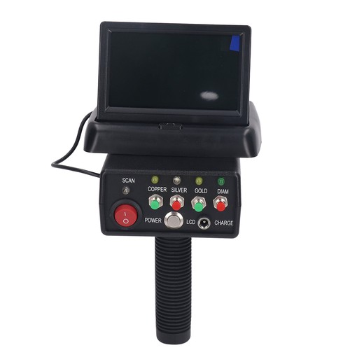 Detector de metales subterráneo escáner localizador buscador de tesoros de oro 100-240 V enchufe de la UE - Imagen 15 de 22