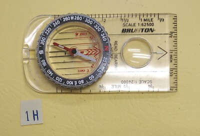 Brunton Type 3 Hiking Compass Made In Sweden