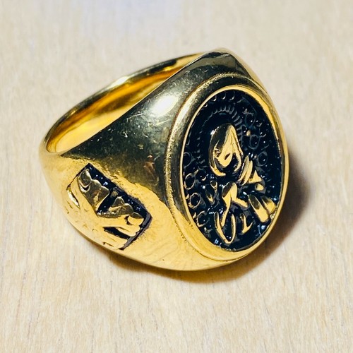 Herren Damen handgefertigte Unsere Liebe Frau von Guadalupe Jungfrau Maria 14k GOLD Ringe Größe 6-12 - Bild 9 von 9