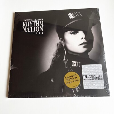Janet Jackson Rhythm Nation 1814 Vinyl Silver Sealed | eBay