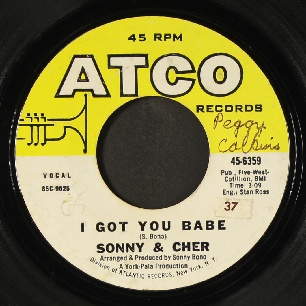 Sonny and Cher I Got u Babe Love Pop Icon Greeting Card – Mod Lounge Paper Company