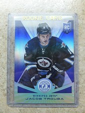 13-14 Panini Totally Certified Rookie RC Blue Parallel #232 JACOB TROUBA /10