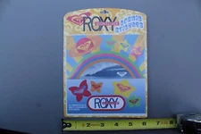 ROXY Cosmic Surfboard Girl Surfer Aloha Hawaii RX1 Surfing STICKER - Sheet of 10