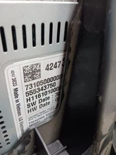 Audio Equipment Radio VIN B 4th Digit New Style Mylink Fits 16 CRUZE 9038148