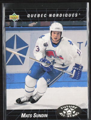 1992-93 Upper Deck All-Star Locker Series #59 Mats Sundin Future All-Stars