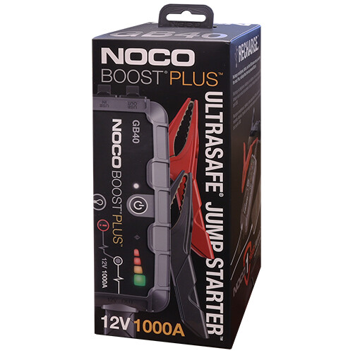 NOCO Genius GB40 Boost Plus 1000A UltraSafe Lithium Jump Starter