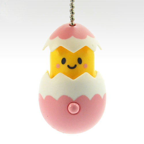 Gudetama Lazy Egg Tell me PAKATTO PVC Keychain Figure Charm ~ #D Pink @85248 - Afbeelding 1 van 2