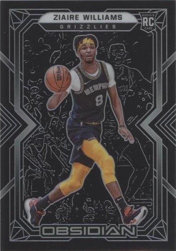 2021-22 Panini Select RC #181 Ziaire Williams Grizzlies BASKETBALL