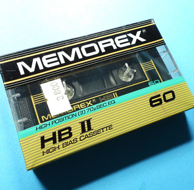   1x MEMOREX HB II 60 * Type 2 * Cassette Kassette кассета *SEALED* 1986