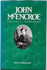 John McEncroe Colonial Democrat Delia Birchley 1986 Hardcover Book w/Dust Jacket