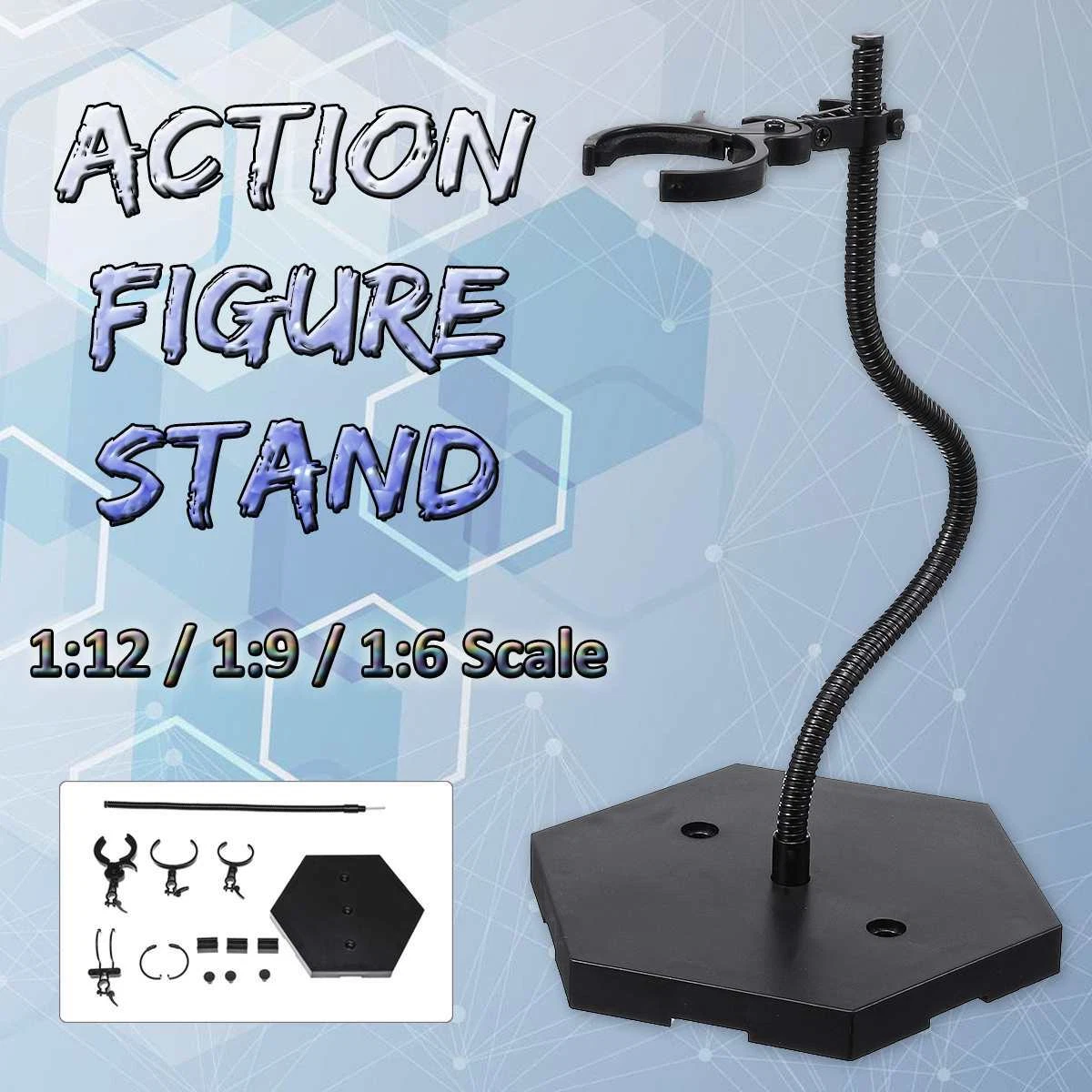 Dynamic Stand 1/6 1/9 1/12 Scale Action Figure Base Display Stand