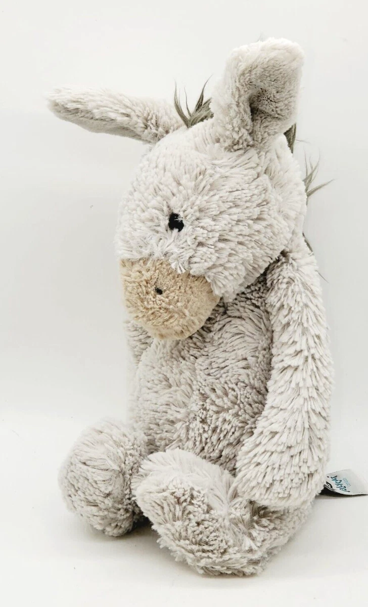 JellyCat London Donkey Plush Bashful 12