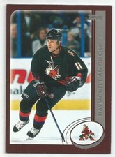 DAYMOND LANGKOW 2002-03 TOPPS CARD NEAR MINT+ CONDITION