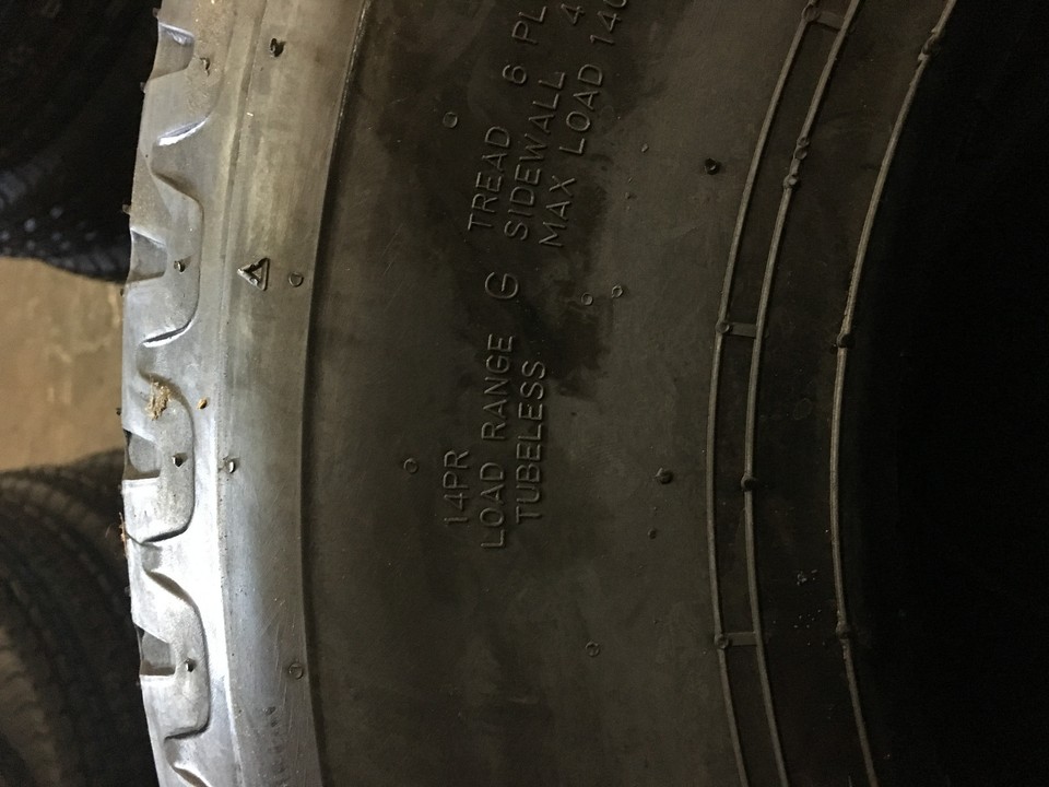 4 NEW 814.5 ZEEMAX Heavy Duty Trailer Tire LRG 8x14.5 8 14.5 LR 14 ply