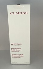 Clarins White Plus Brightening Milk Treatment Lotion 200ml Full-Size New in Box