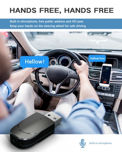 2-in-1-USB-Bluetooth-5.0-Audio-Sender und -Empfänger Computer-TV-Adapter - Bild 16 von 16