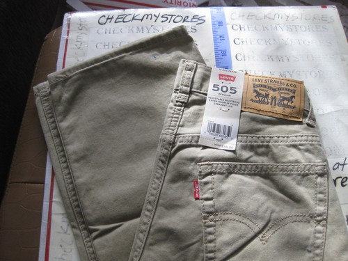 NWT LEVI'S LEVIS 505 JEANS REGULAR PANT ADJ WAIST BAND BOYS CHOOSE SIZES/COLORS - Picture 22 of 39