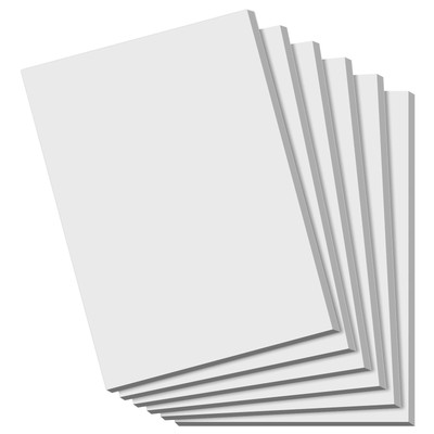 Notepads 4X6 Blank Memo Pads 50 Sheets per Notepad Writing Pads White Paper Serv