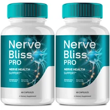 (2 Pack) Nerve Bliss Pro Capsules Nerve Health Support, NerveBlissPro Pills
