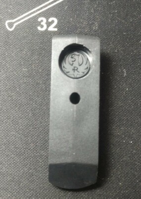 RUGER 22/45 MK4 Magazine Base Plate Mark MK 2 3 4 II lll IV MKII MKlll - 90599