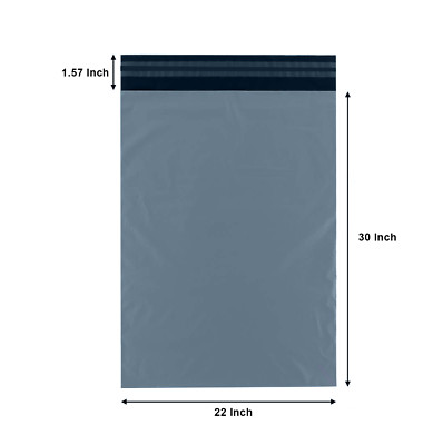 GRAUE VERSANDTASCHEN STARK POLY POST PORTO SELBSTVERSIEGELND 22X30 ZOLL