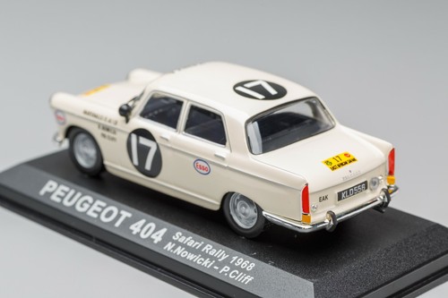 Peugeot 404 #17 Nowicki/Cliff 1st East African Safari Rally 1968 ALTAYA-IXO 1/43 - Imagen 3 de 11