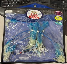 Tormenter 7" Slap Happy Chain with Blue/White Bird For Tuna & Mahi