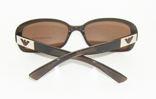 EMPORIO ARMANI EA 9508/S BEF73 CRYSTAL BROWN SUNGLASSES - RARE - Picture 5 of 5