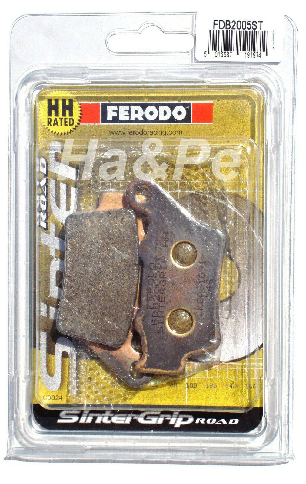 Plaquette de frein FDB 2005 ST idéale pour vos road trips en Aprilia et Ducati
