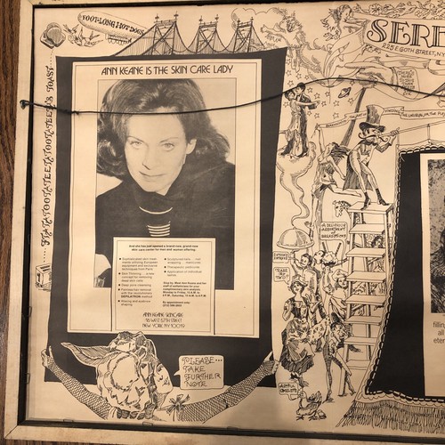 Rare Vintage 73 Serendipity 3 Framed Menu Famous New York City Movie Restaurant - Picture 23 of 24