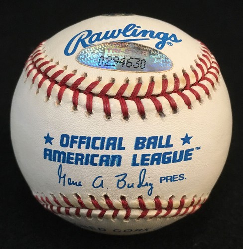 Mike Boddicker Single Signed Autographed Baseball 1983 ACLS Inscribed Tri Star - Picture 2 of 5