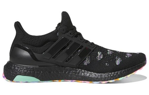 Zapatos para correr Adidas Ultraboost 1.0 para hombre HQ6174 negros azul amanecer 8.5 - 10.5
