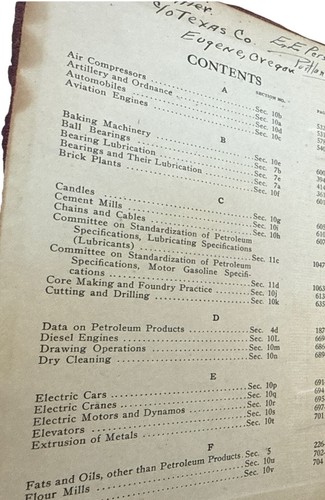 INDUSTRIAL OIL ENGINEERING JR Battle 1923 Handbook, Good, Illustrated, Indexed - Picture 8 of 11
