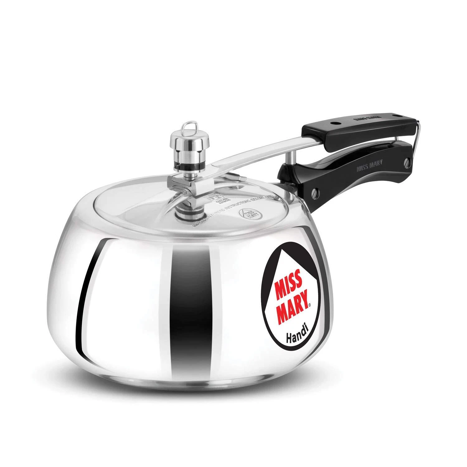 Hawkins Miss Mary 2 Litre Handi Pressure Cooker, Small Cooker, Silver (MMH20)
Opens in a new window