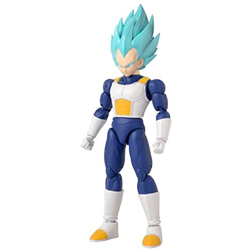 - Dragon Stars - Figura de acción Super Saiyan Blue Vegeta versión 2, 6,5" - Imagen 10 de 12