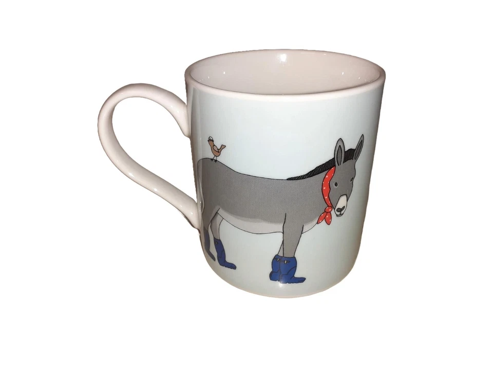 Donkey Fine China Mug, Emma Lawrence, Animals, Pets, Gifts Birthdays EL029 - Image 2 of 4