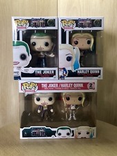 The Joker & Harley Quinn ~ Suicide Squad Funko Pop! Vinyls ~ Exclusive Sets ~ DC