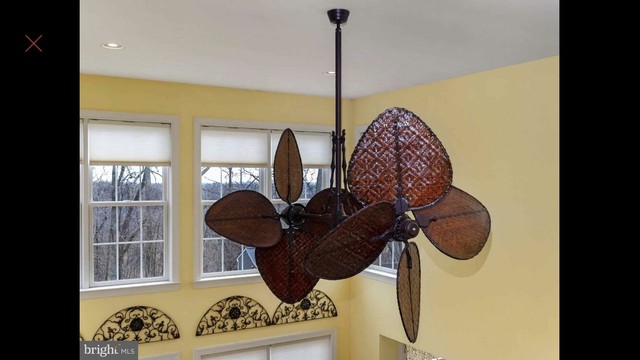 Fanimation Palisade Ceiling Fan Fp240 Includes Filigree And Wall