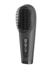 Portable Straightening Brush USB Rechargeable Straightening Comb Black Small NEW