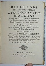FISICA - ediz. 1781 - elogio Bianconi - raro
