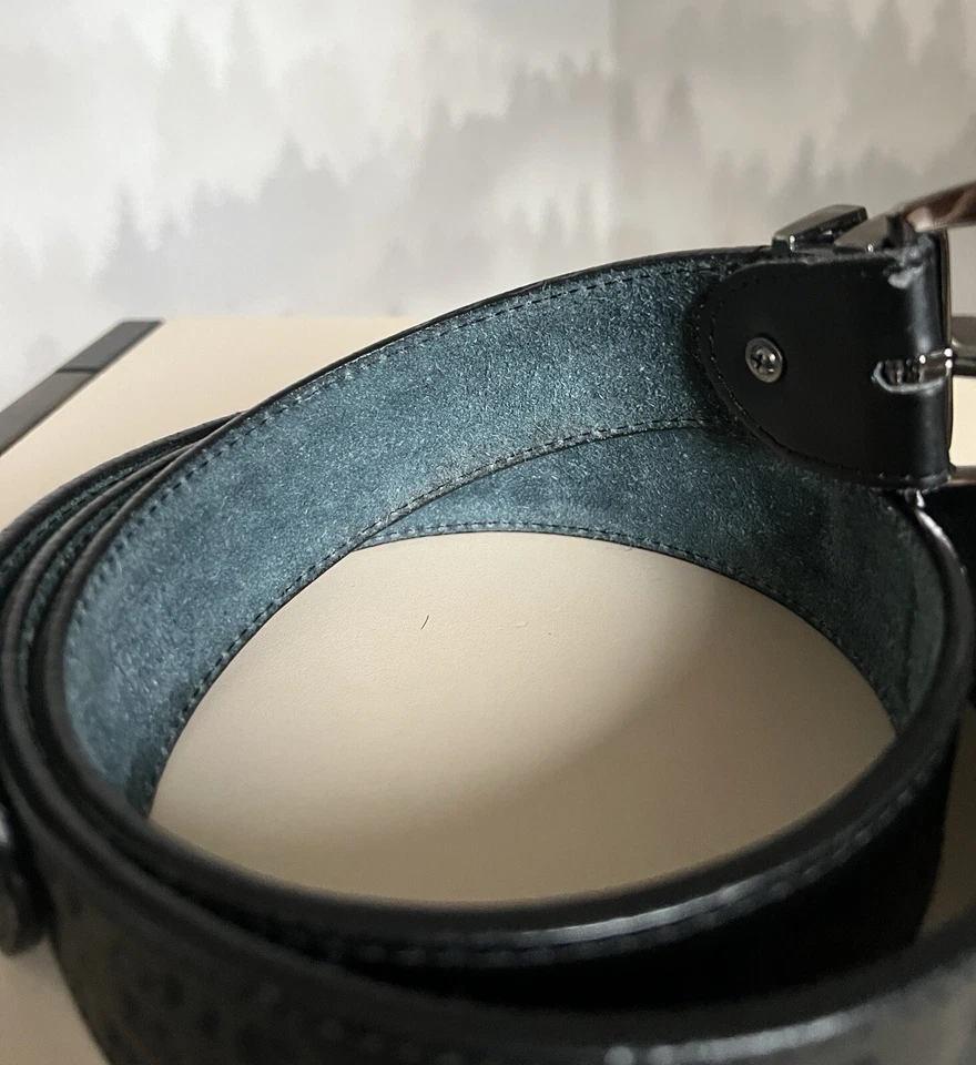 Черный кожаный ремень LEVI'S 501 - Изображение 2 из 4