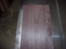 1 PC WALNUT LUMBER WOOD KILN DRIED BOARDS 16"X 9 1/2"X 1/2" LOT 712L CLEAR FLAT