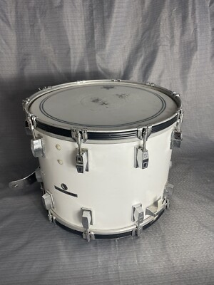 Vintage Remo Quadura 15”x 12” Marching Band Snare Drum White | eBay