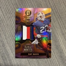 2024 Gold Standard Ray Davis /24 Newly Minted Memorabilia Rose Gold #NMM-RDS