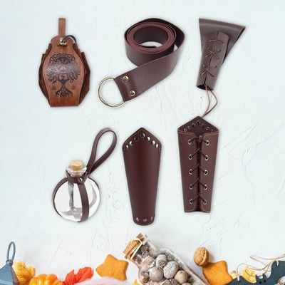 5 Teiliges Mittelalterliches Ritterkostüm Set für Bühnenaufführungen,