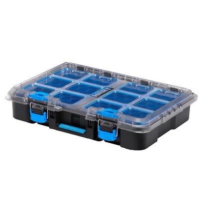 Stack System Tool Box with Removable Organizer Bins
