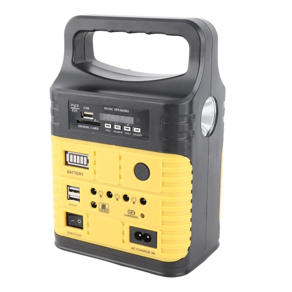 Solar Generator Portable Illumination Function 7500mAh Battery Solar Generator - Bild 4 von 4