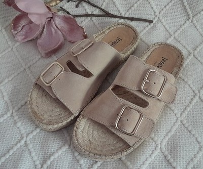 NEU / Espadrij l' Originale / Pantoletten / Sandaletten / 36 / beige / Boho Chic