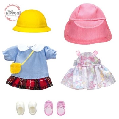 Puppenzubehör LW-20 Miki-chan Maki-chan Kleid Set Kinderzimmer Fuku & Band Dr...